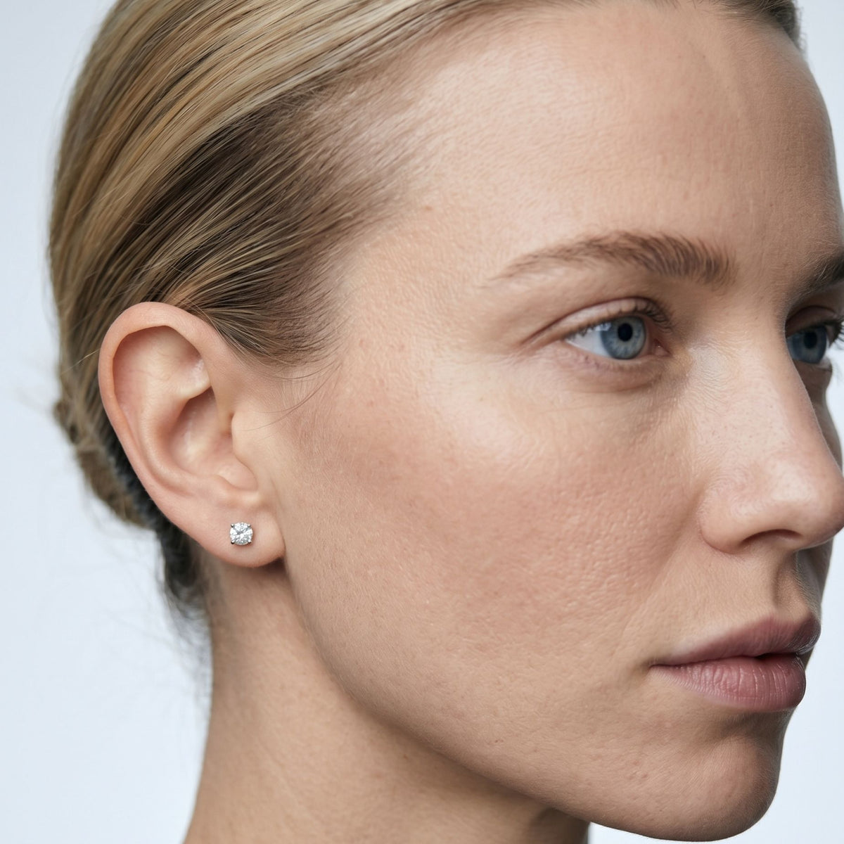 Enso Stone Stud Earrings