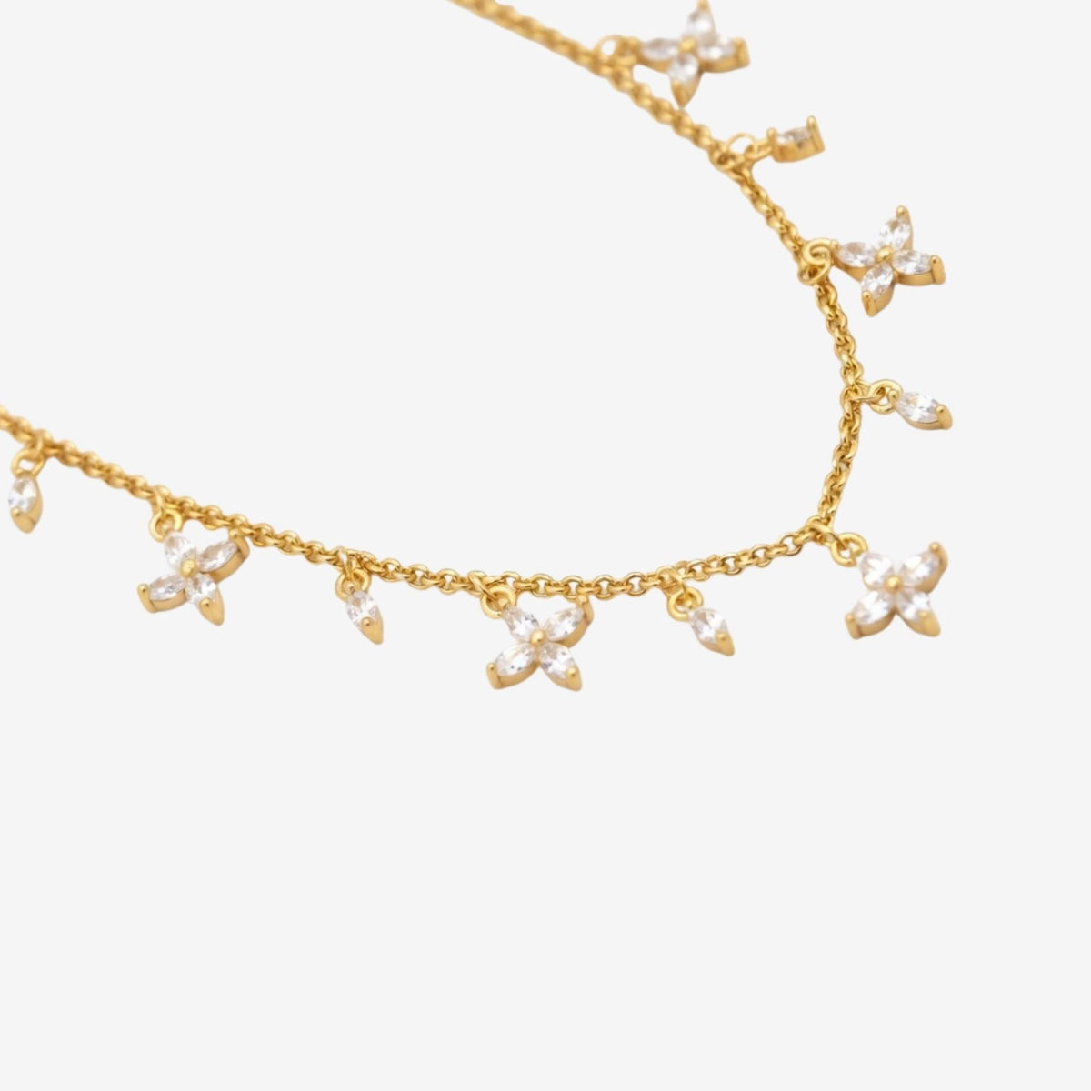 Kinmokusei Gold Floral Necklace