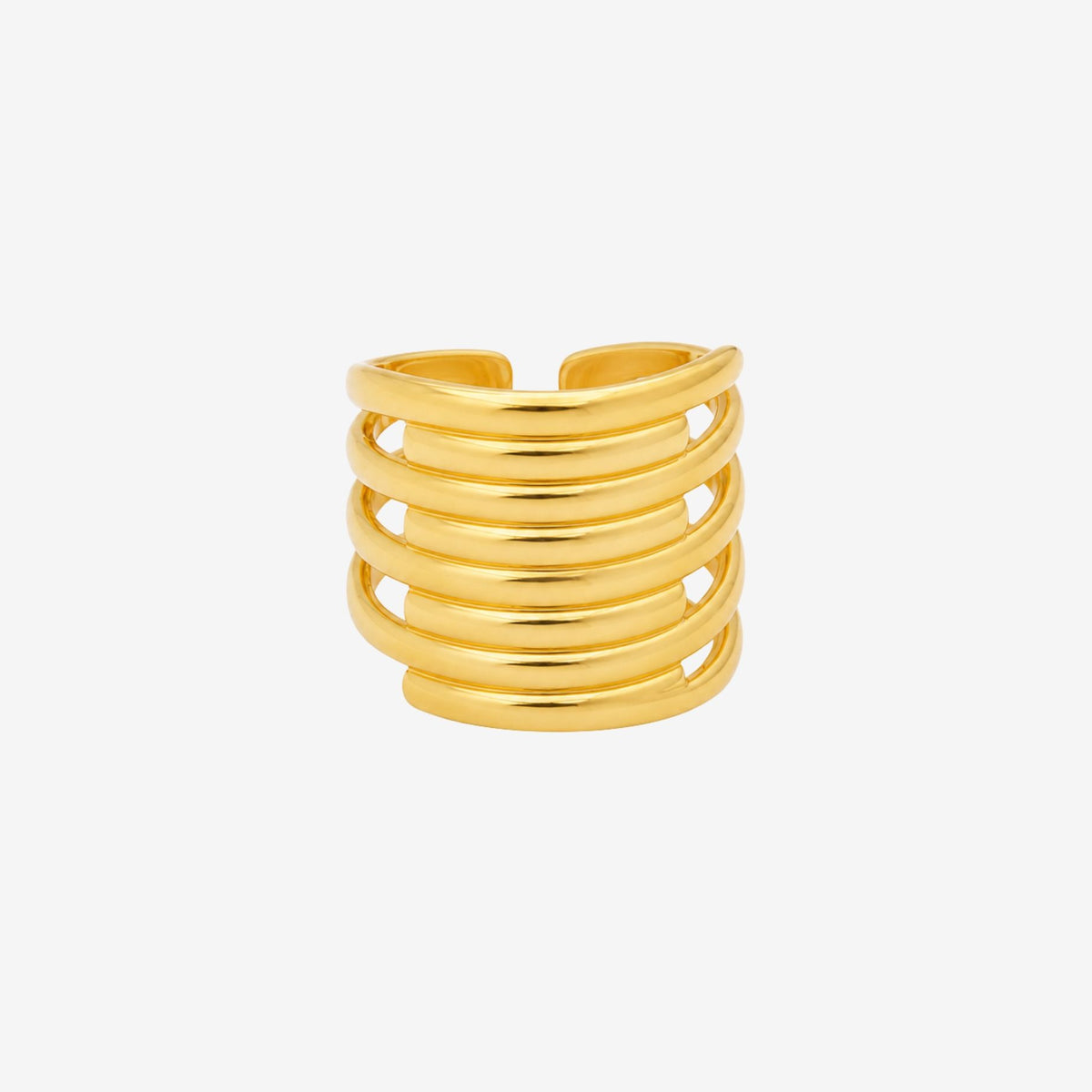 Kin Layered Statement Ring