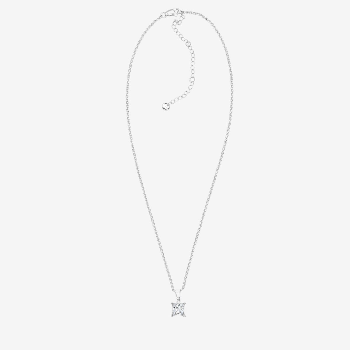 Shikaku Silver Stone Pendant Necklace