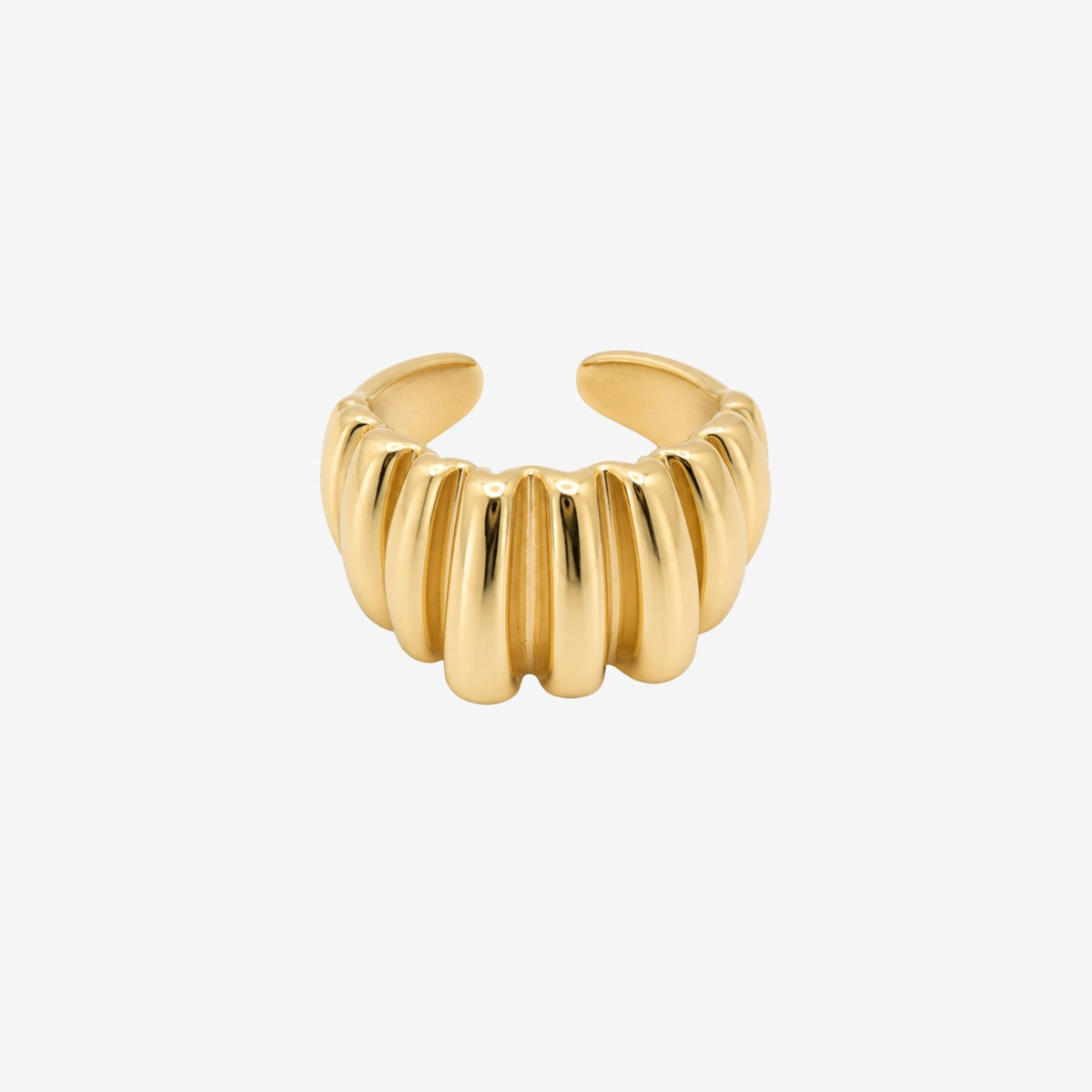 Kin Draped Gold Ring