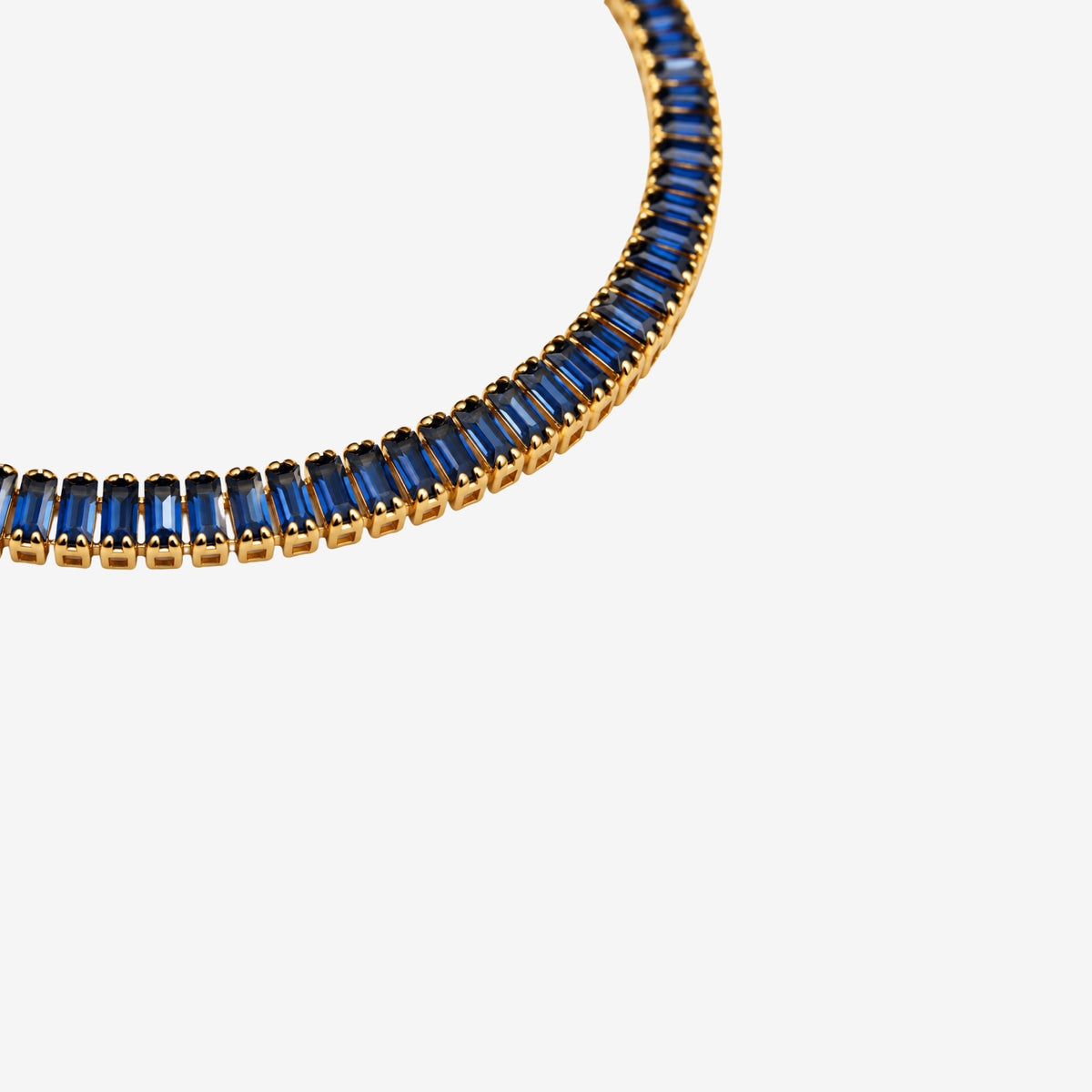 Hanabi Blue Stone Necklace