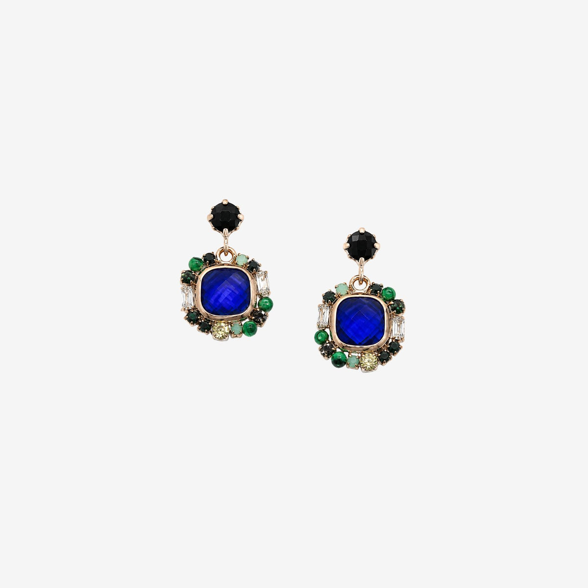 Shikaku Blue Stone Earrings