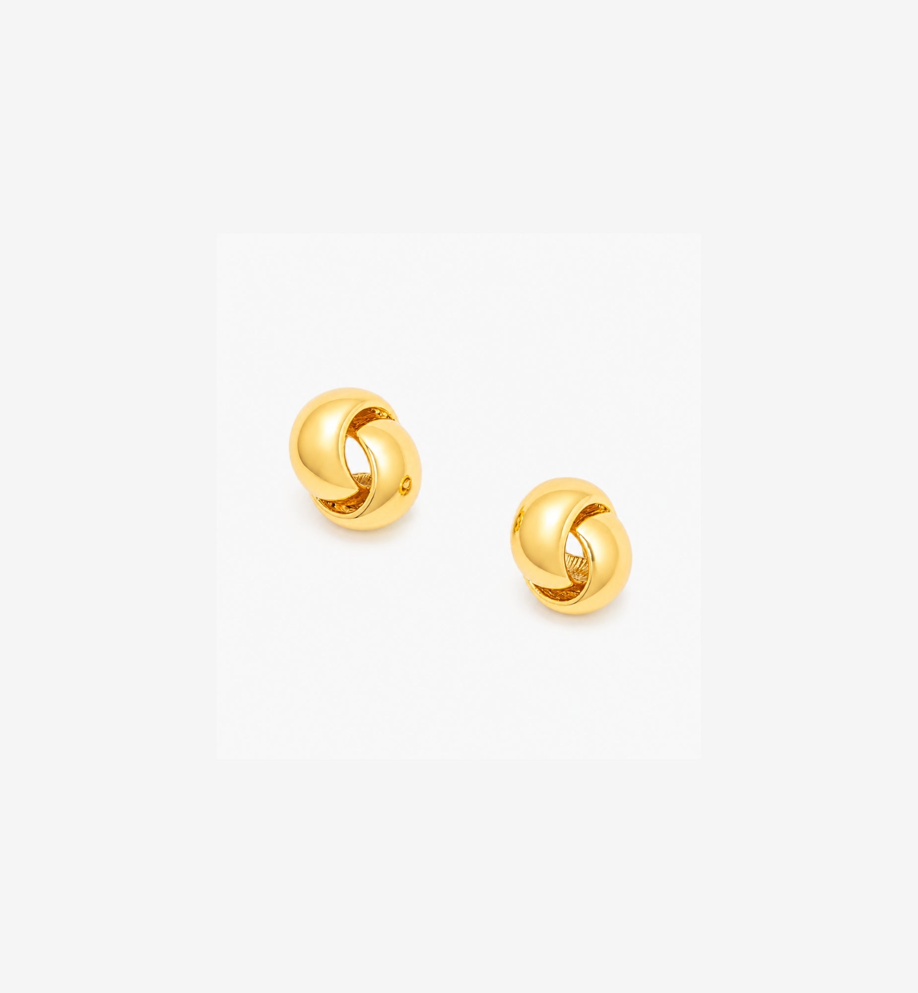 Kin Gold Knot Earrings
