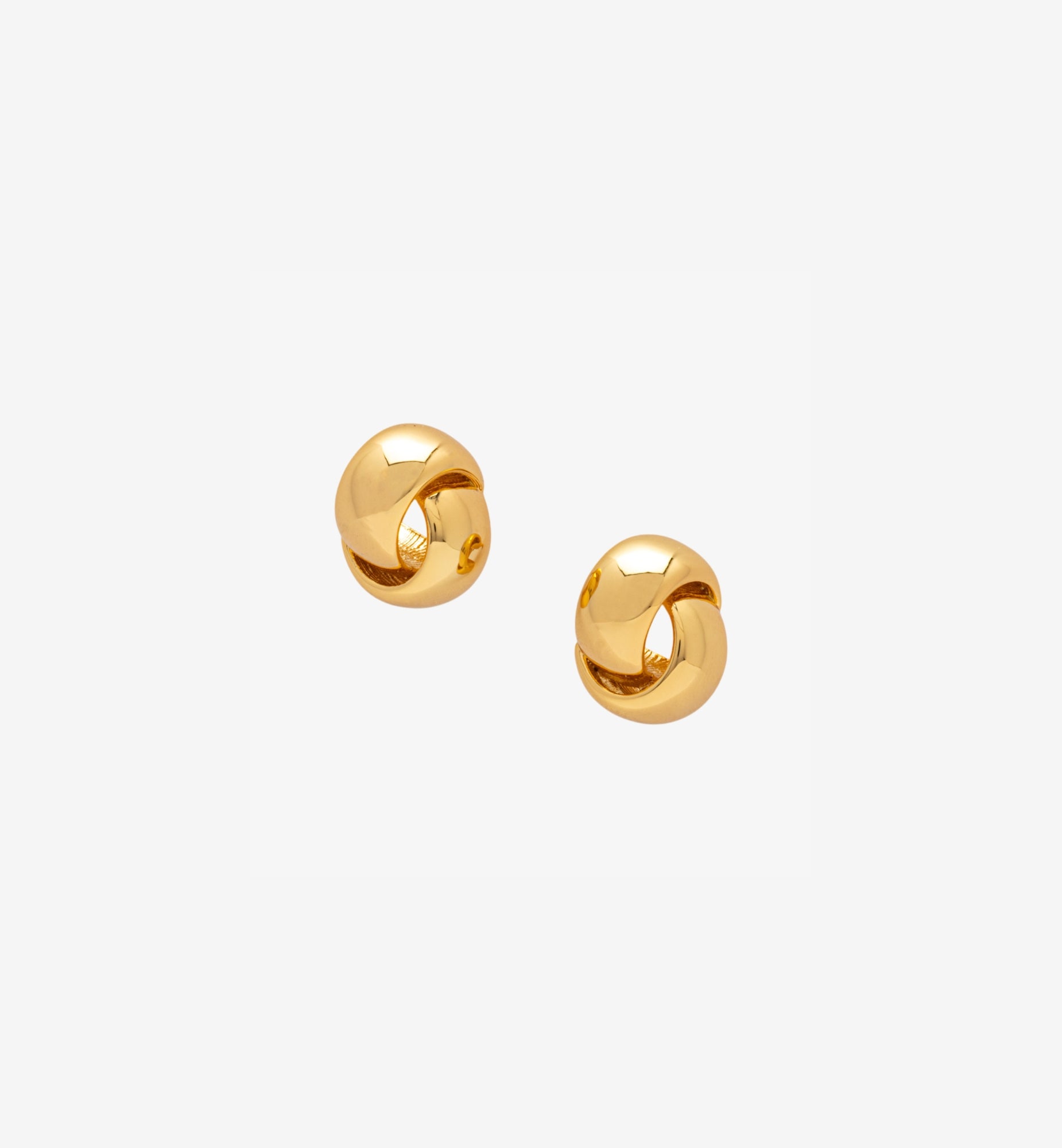 Kin Gold Knot Earrings