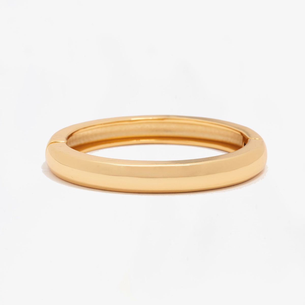 Kin Gold Plain Bangle 18K Gold Plated by Uchi & Soto Jewellery