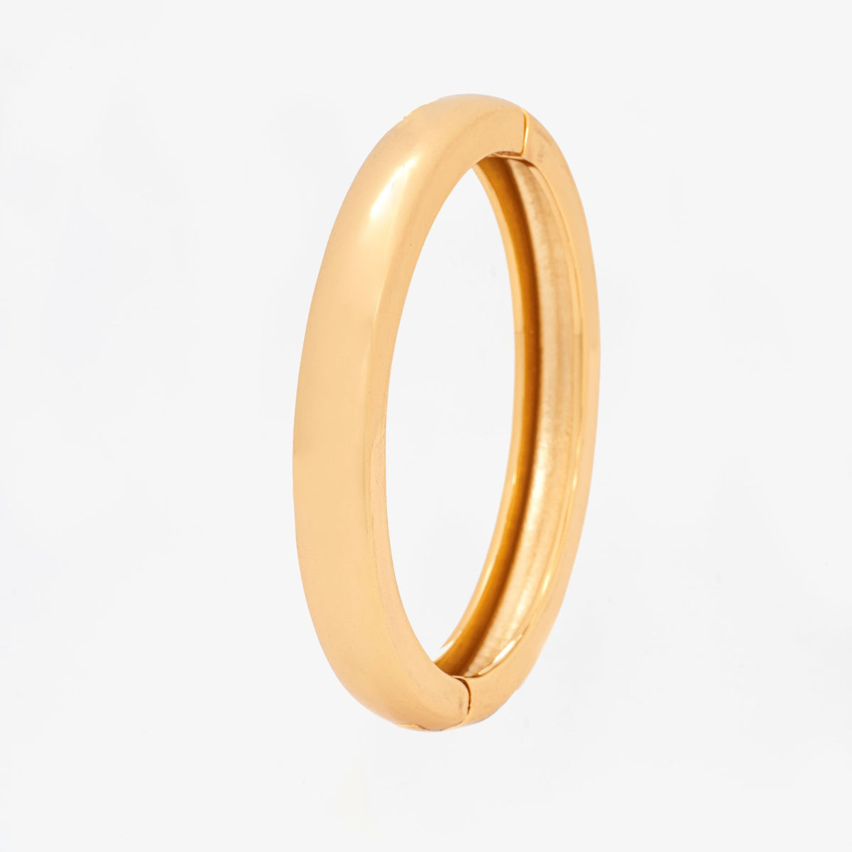 Kin Gold Plain Bangle 18K Gold Plated 18K Gold Plated by Uchi & Soto Jewellery