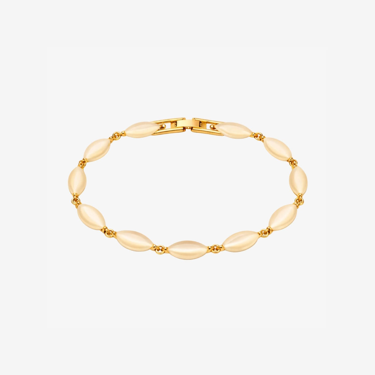 Nekomeishi Cream Cats Eye Bracelet