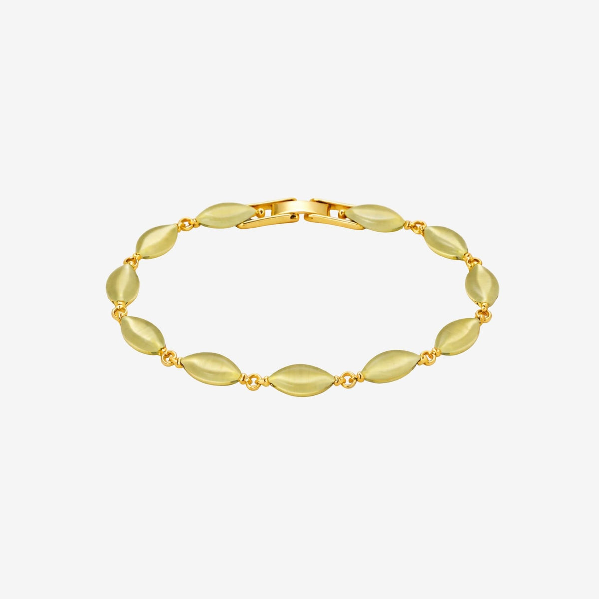 Nekomeishi Green Cats Eye Bracelet