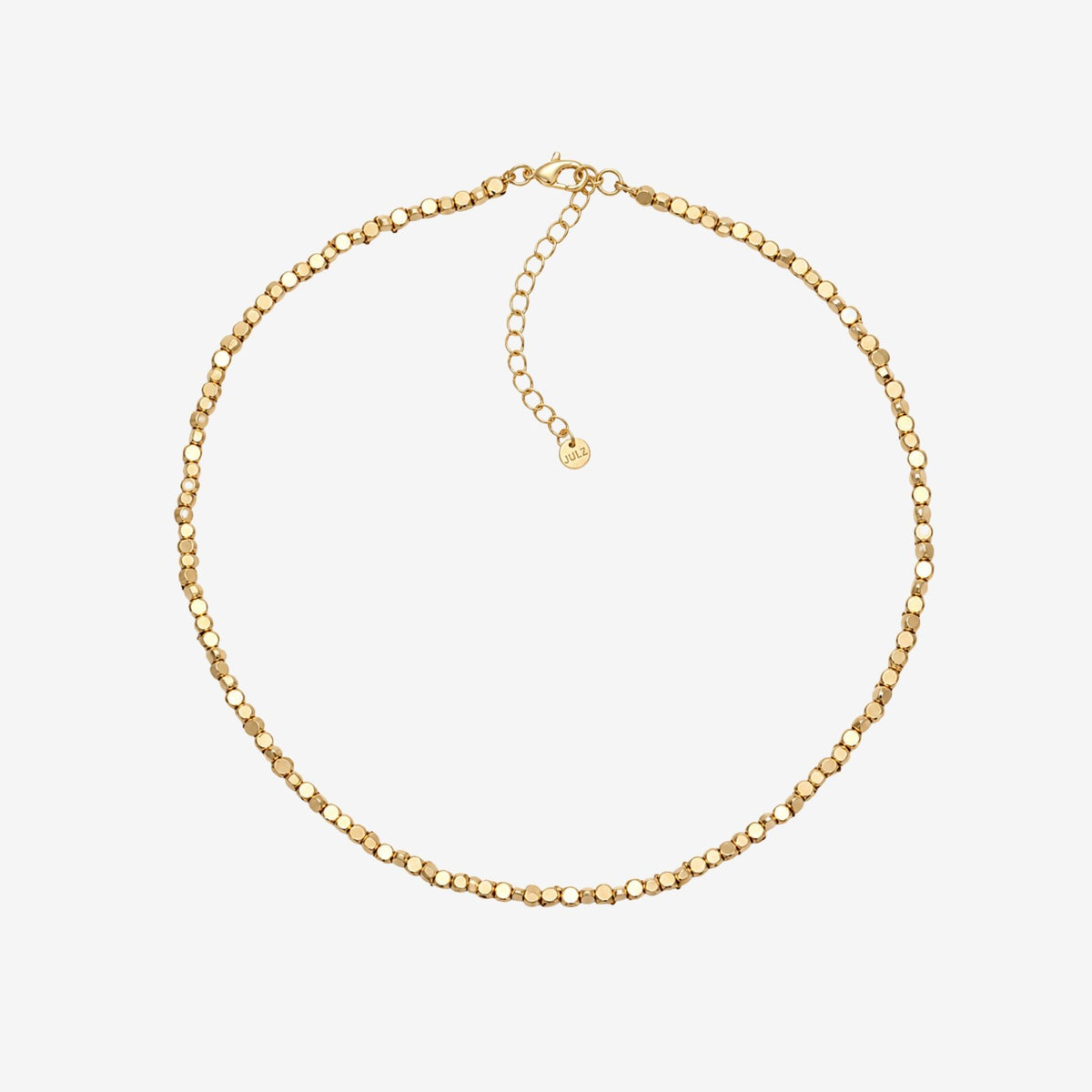Shikaku Gold Medium Bead Necklace