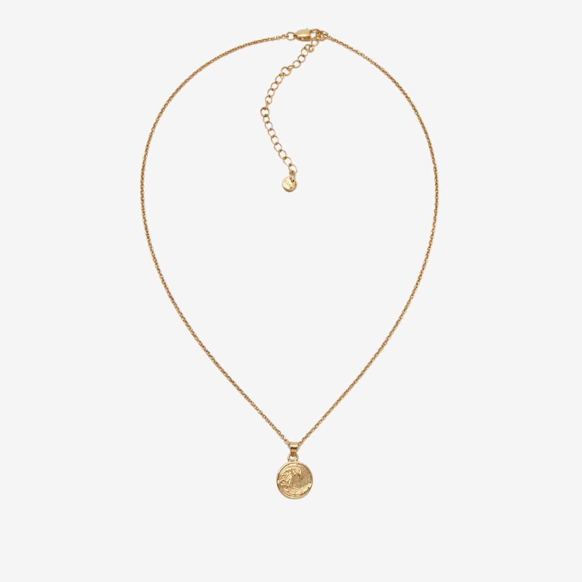 Nami Gold Wave Pendant