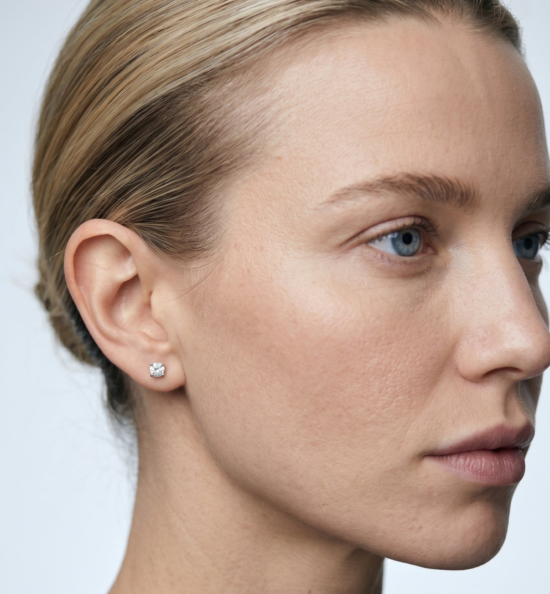 Enso Stone Stud Earrings