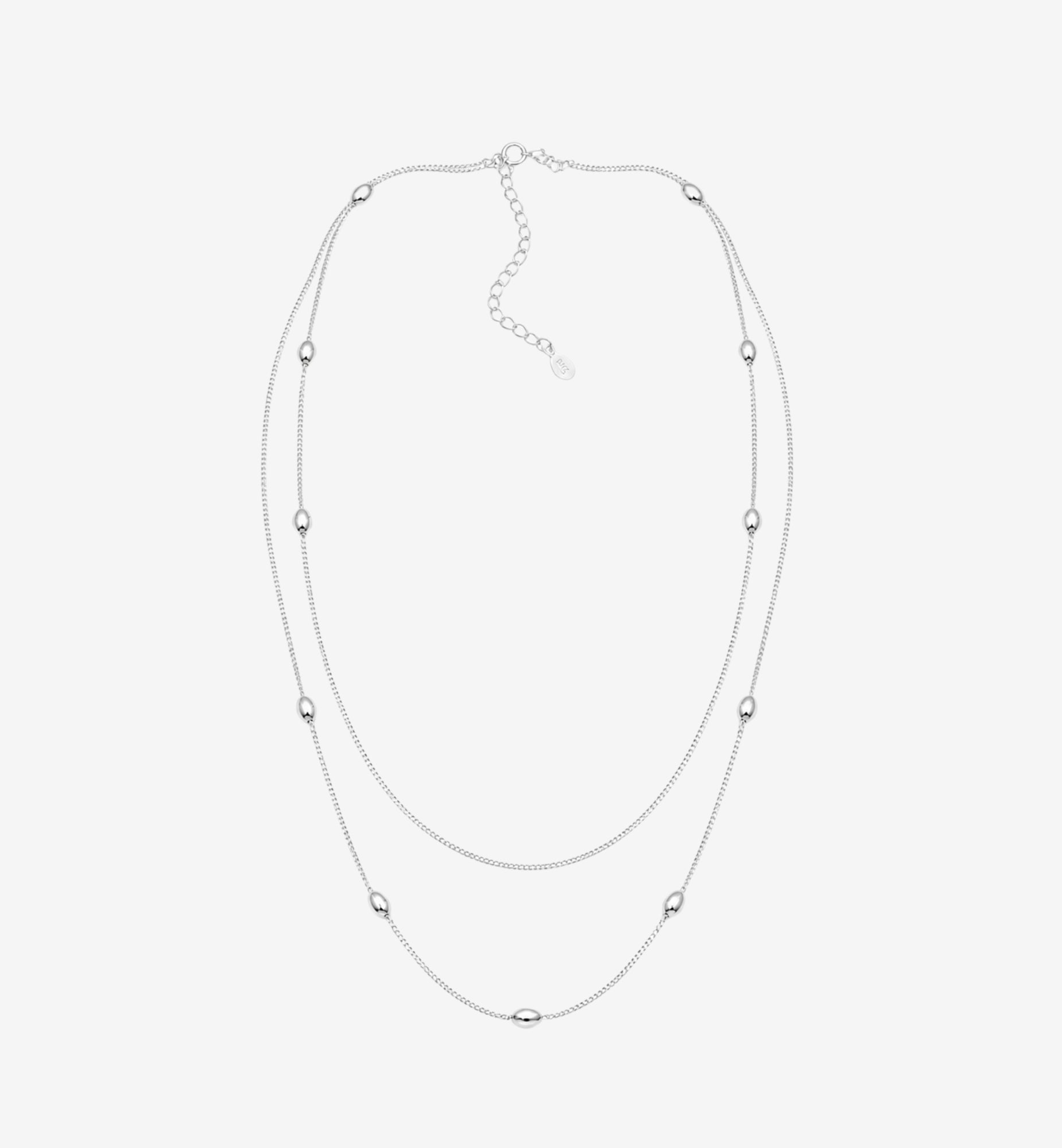 Enso 925 Layered Chain Necklace