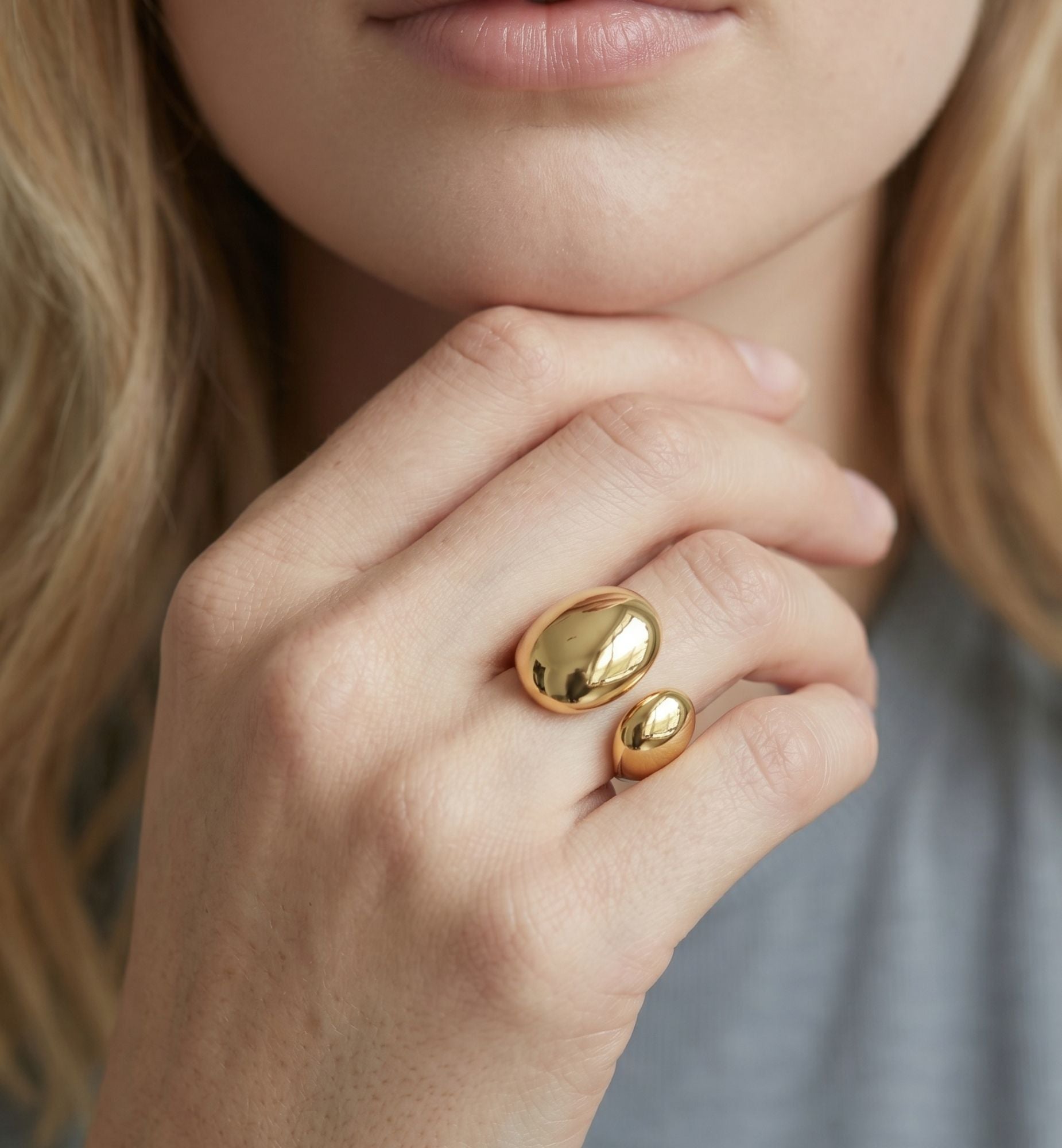 Kin Statement Open Ring