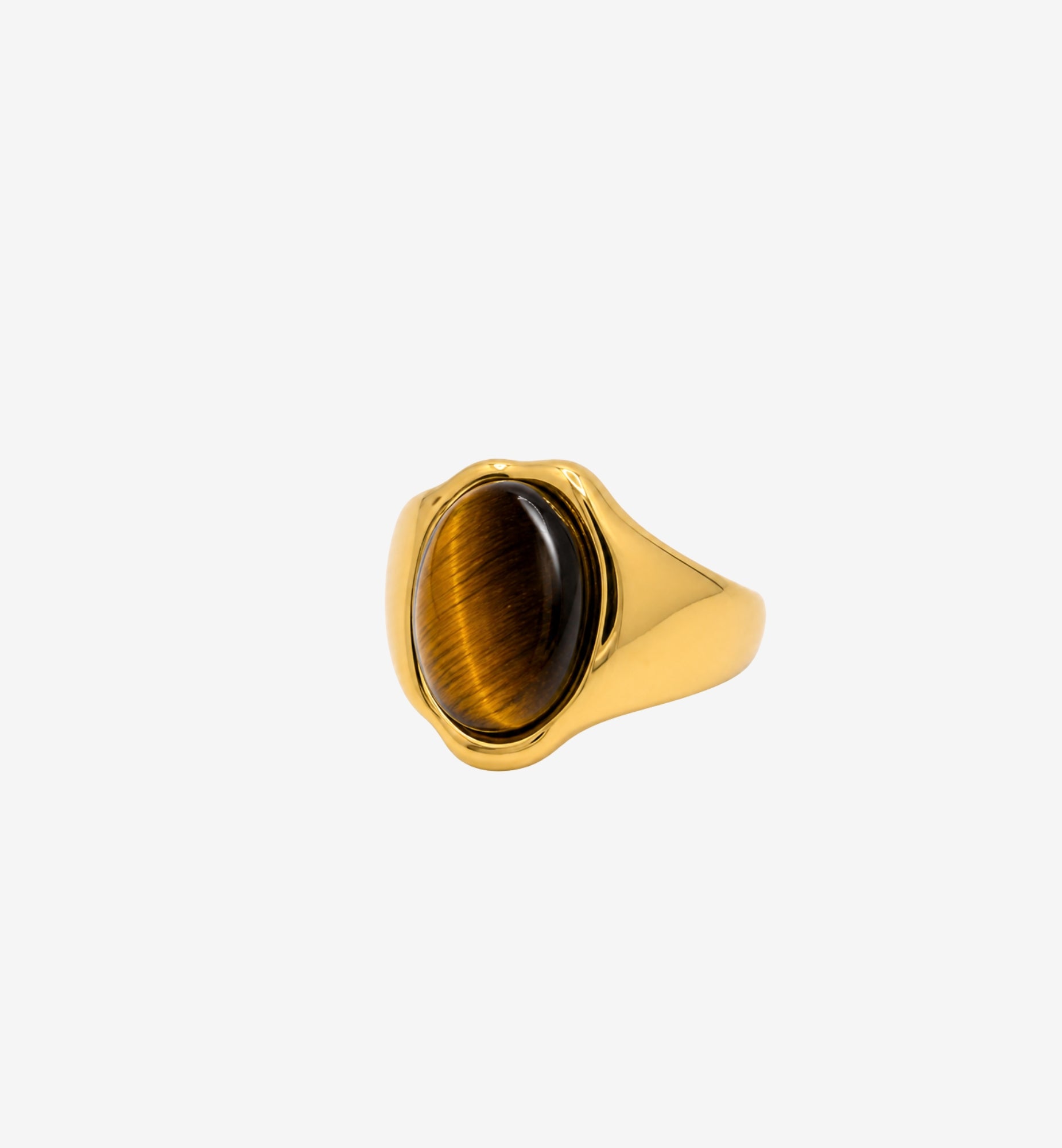 Nekomeishi Tigers Eye Ring