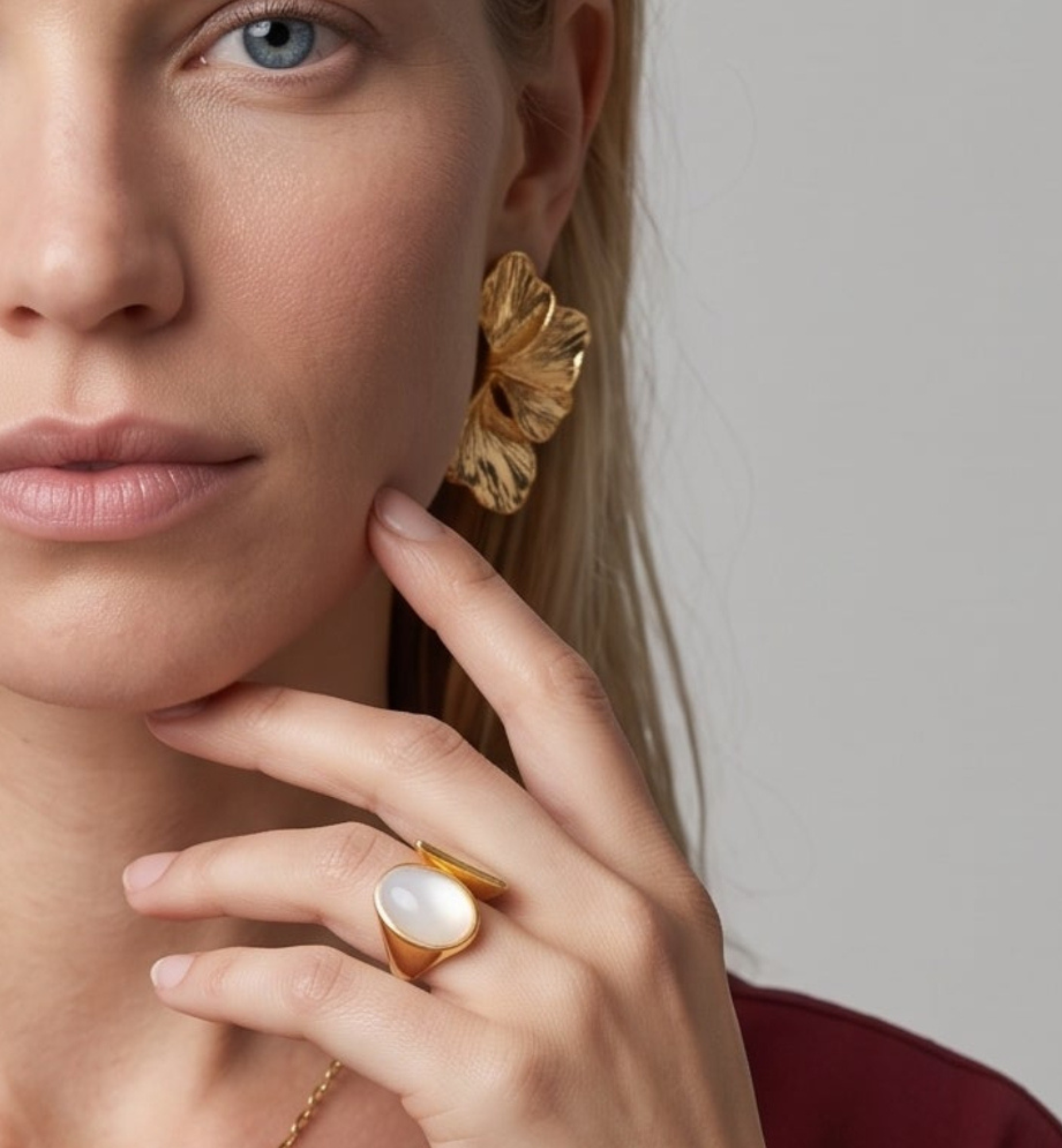 Kin Sculptural Statement Earrings