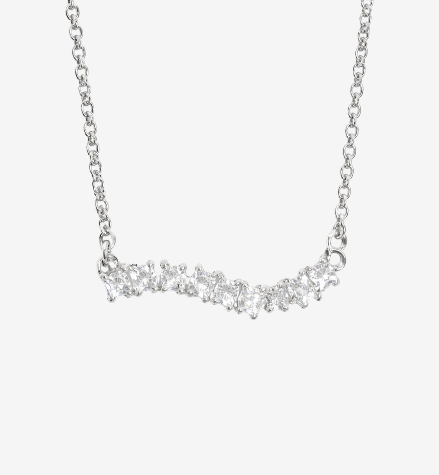Nami Stone Wave Necklace