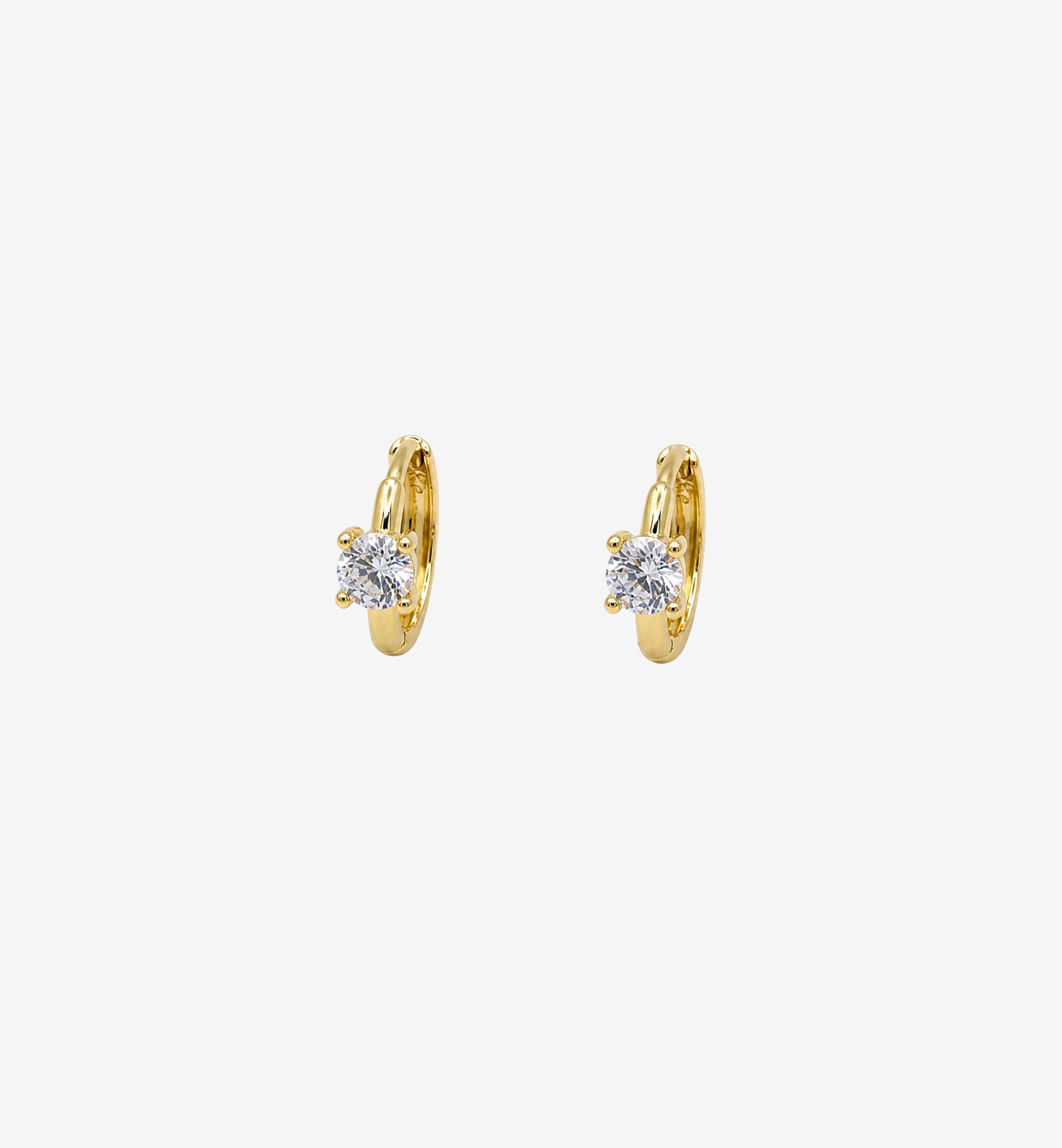Shikaku Huggie Hoop Earrings