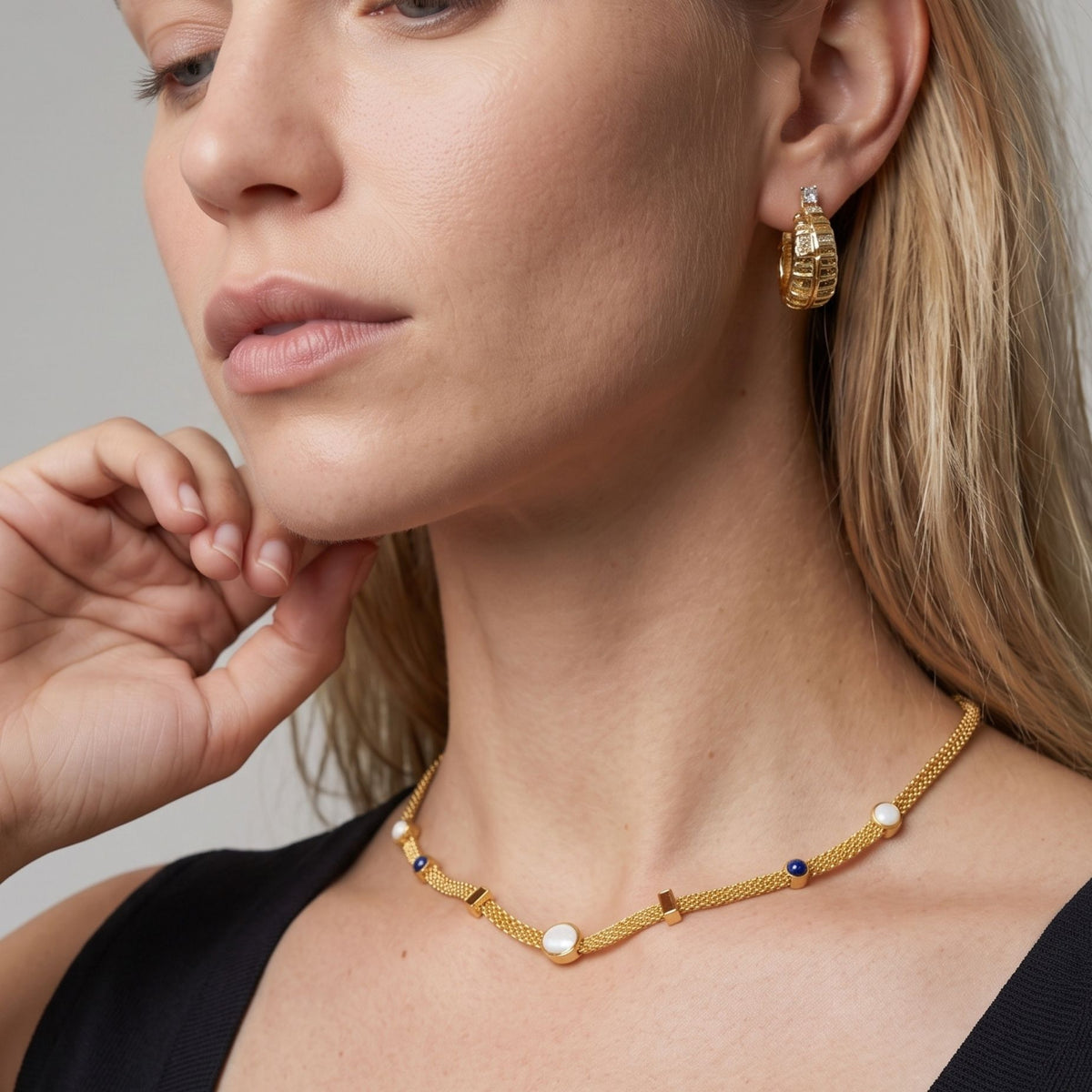 Enso Mixed Semi Precious Necklace