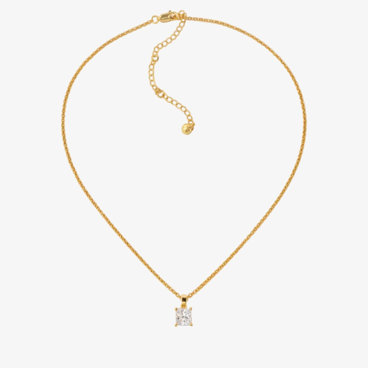 Shikaku Gold Stone Pendant Necklace
