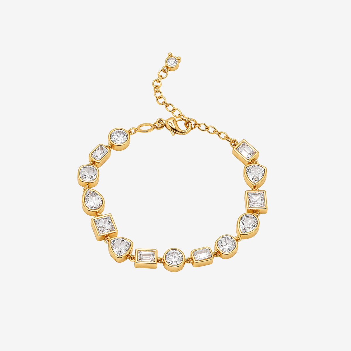 Kin Mixed Stone Gold Bracelet