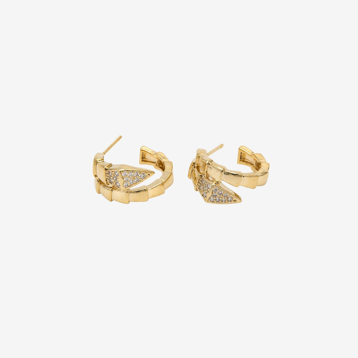 Kin Snake Stone Earrings