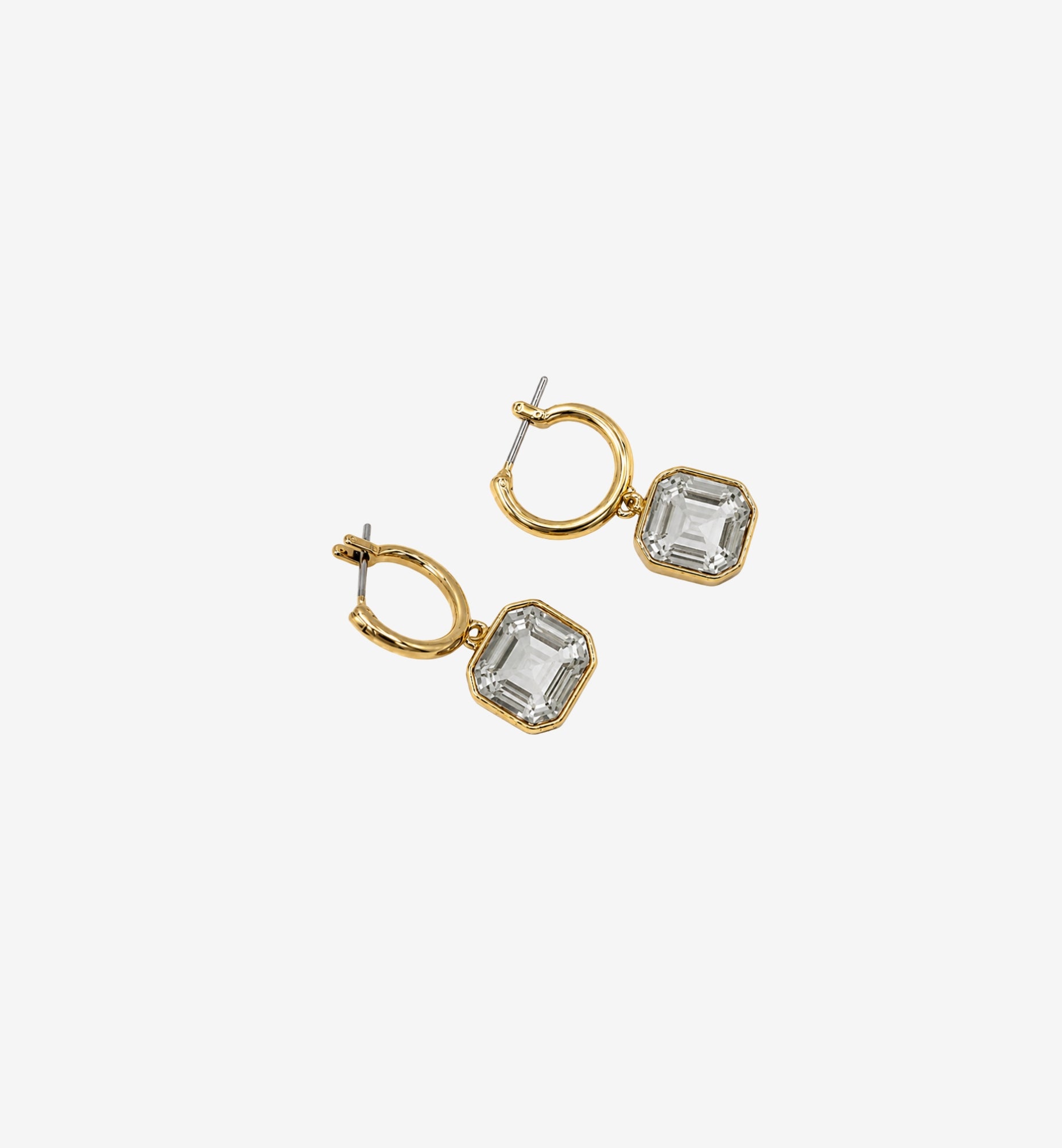 Shikaku Grey Stone Earrings