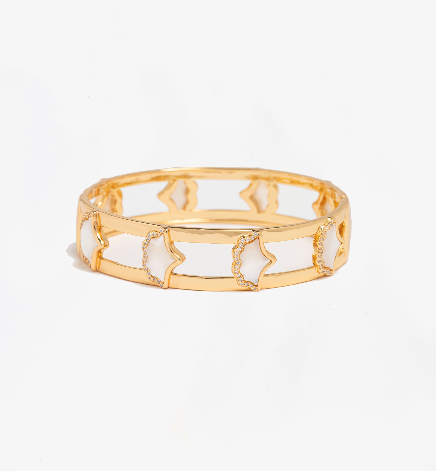Gingko Shell Bangle