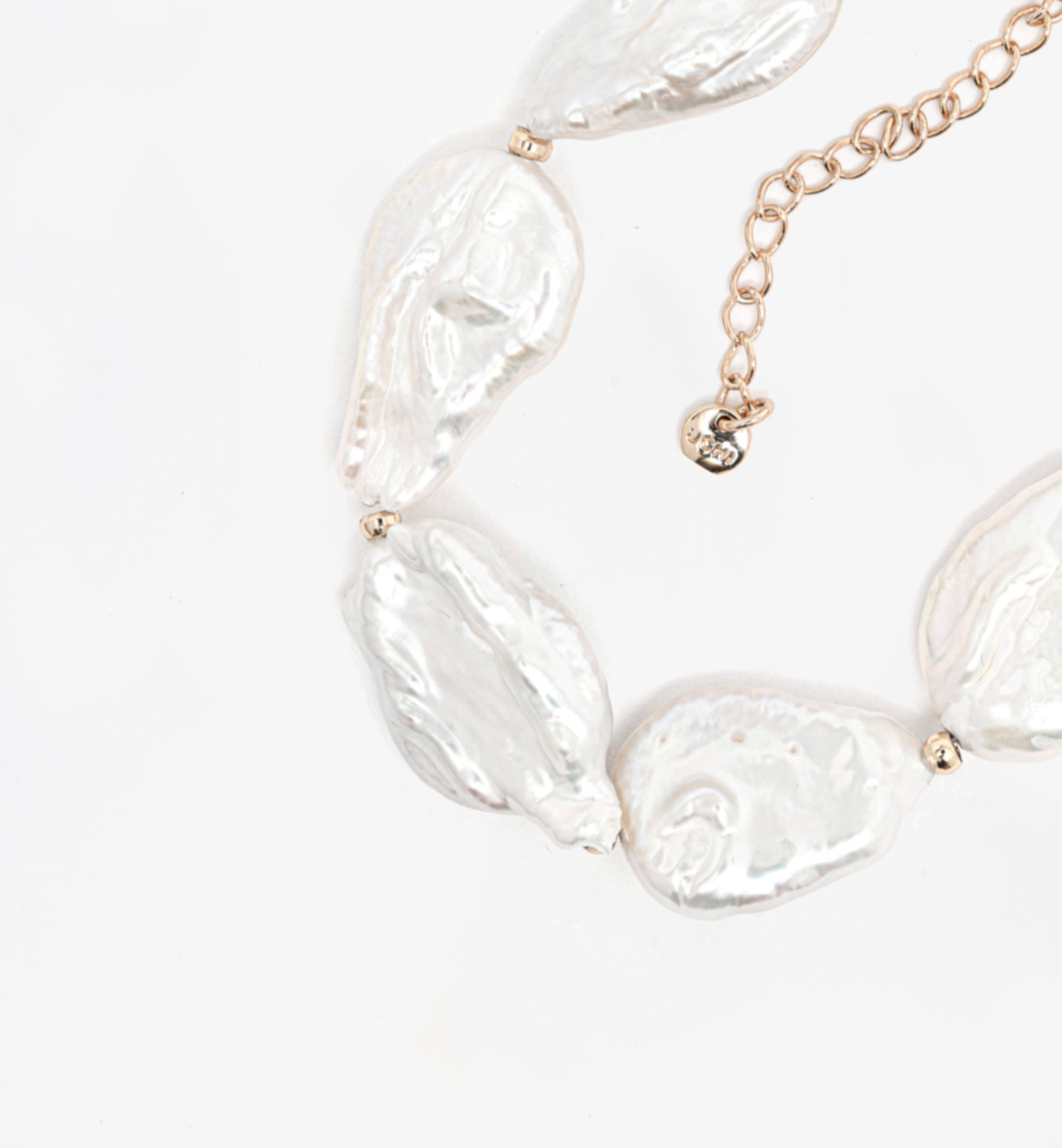 Shinju Gold Baroque Pearl Bracelet 18K Gold Plated  18K Gold Plated by Uchi & Soto Jewellery