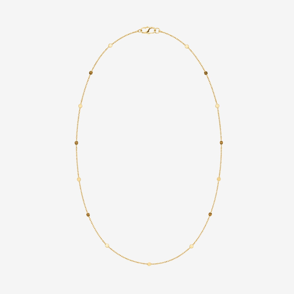 Kin Gold Disc Necklace