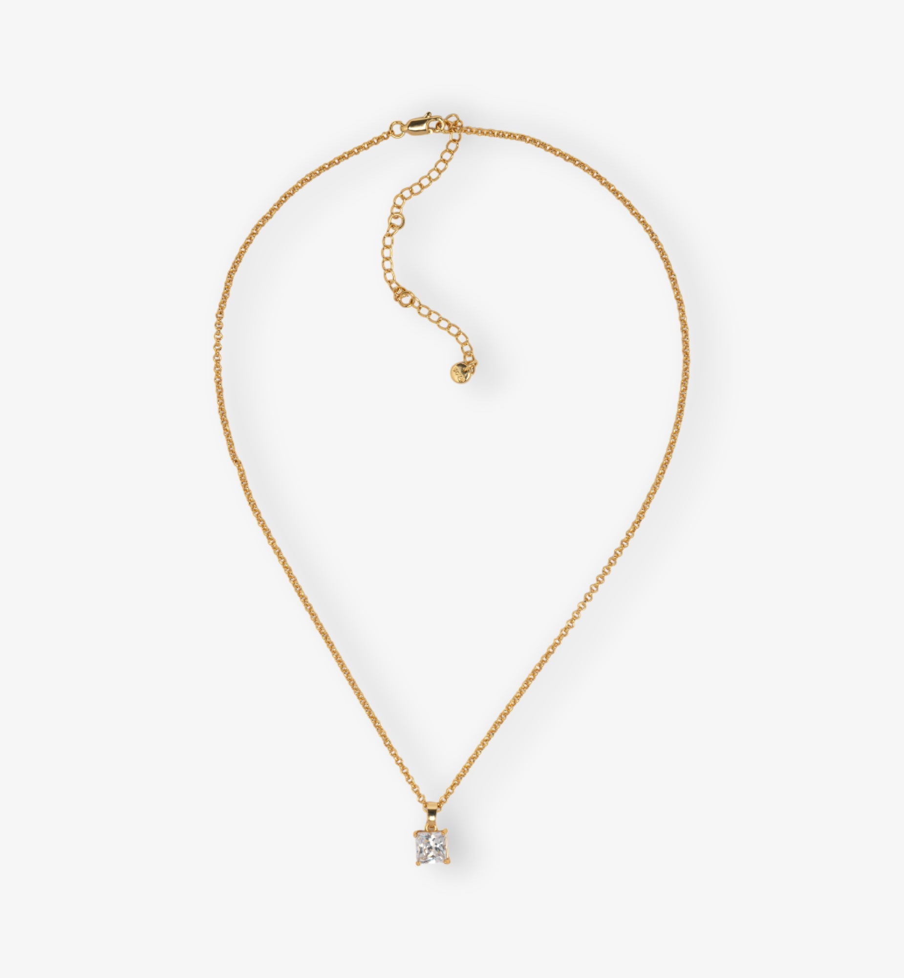 Shikaku Gold Stone Earrings + Necklace