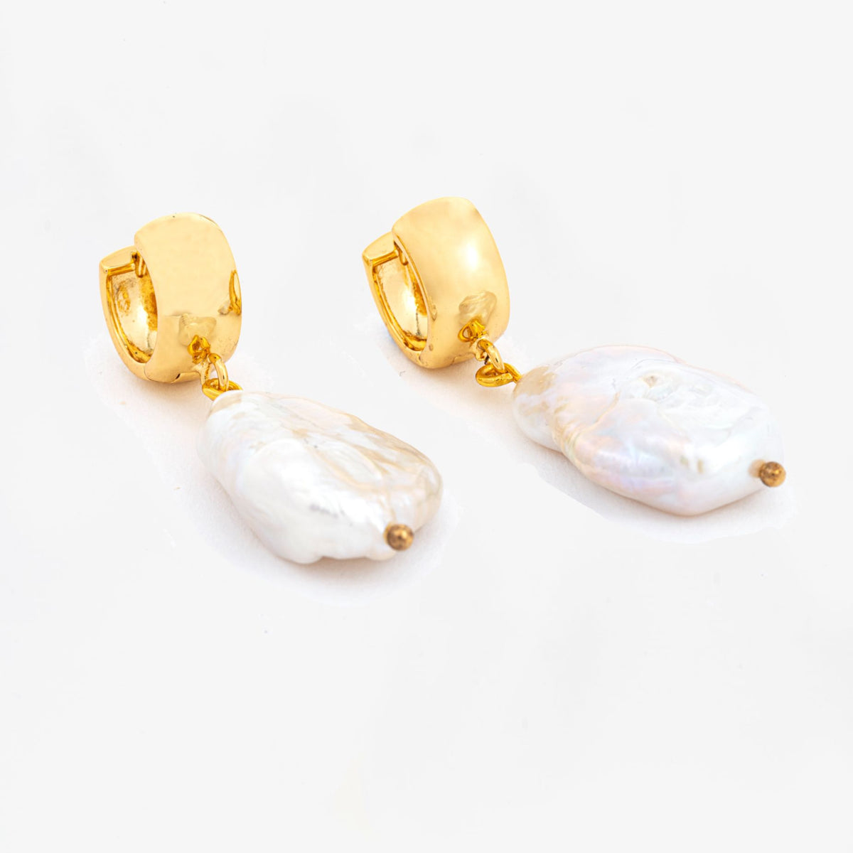 Shinju Baroque Pearl Earrings