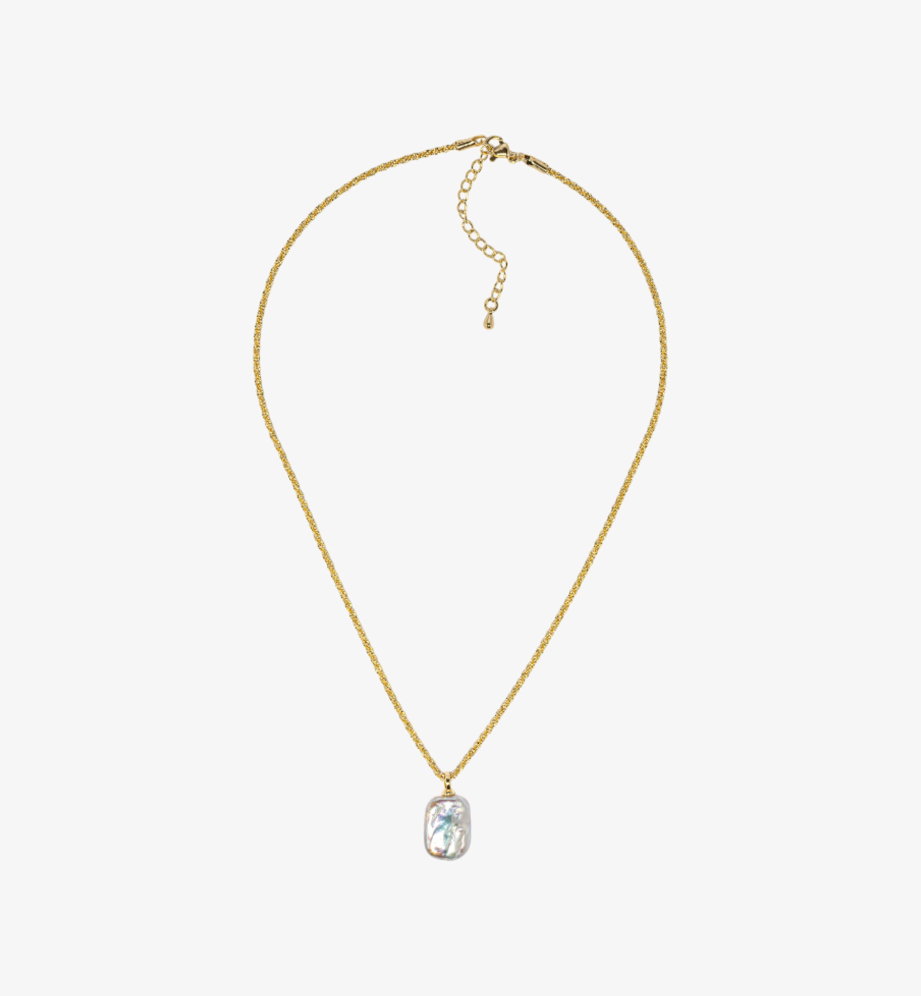 Shinju Square Necklace