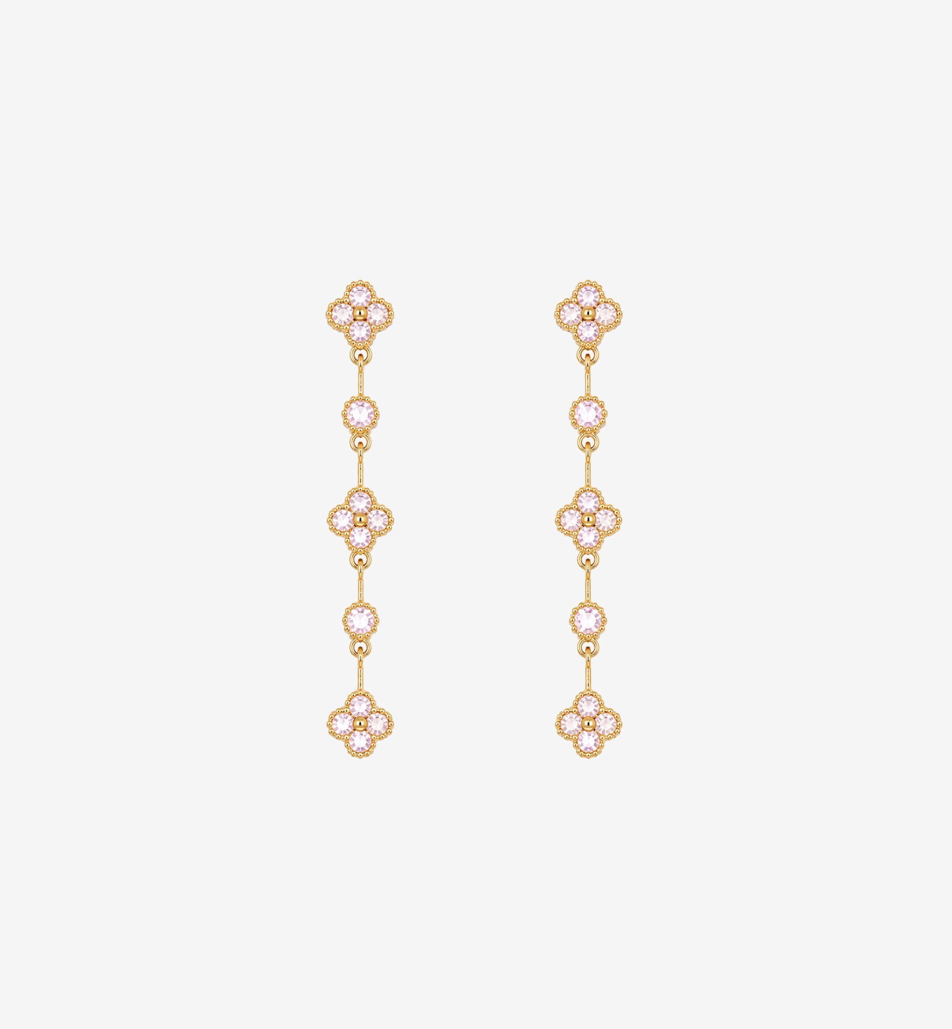 Kinmokusei Rose Drop Earrings