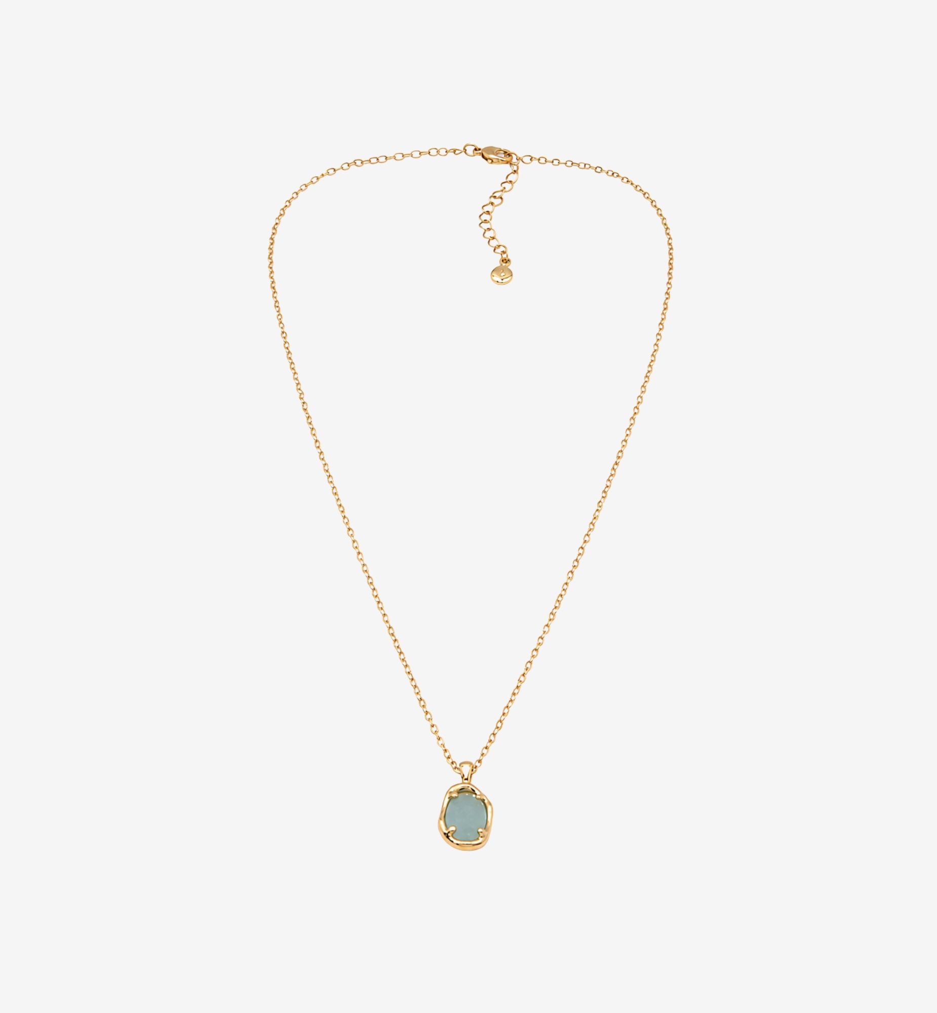 Enso Aqua Necklace